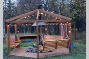 A Piece of Alaska Treehouse Cabins - The Eagle's Nest